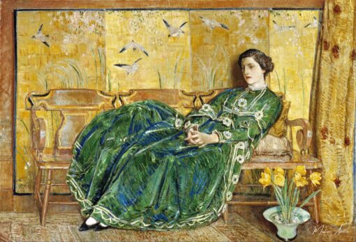 Avril: (Il vestito verde) – Childe Hassam Childe Hassam 2025-05-03
