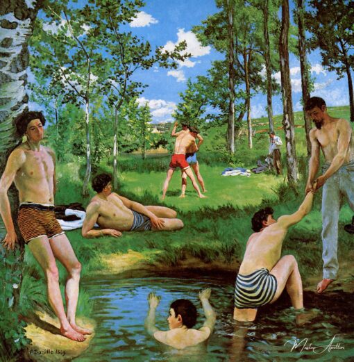 Bagnanti (scena d’estate) – Frédéric Bazille Frédéric Bazille 2025-05-03