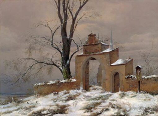 Barriera del cimitero sola in inverno – Caspar David Friedrich Caspar David Friedrich 2025-05-03