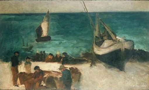 Barchi da pesca e pescatori – Edouard Manet Édouard Manet 2025-05-03
