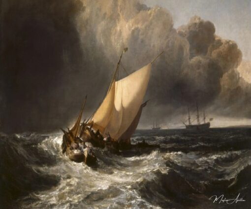 Bateaux olandesi nella tempesta – William Turner William Turner 2025-05-04