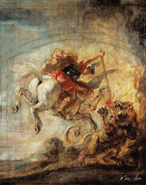 Bellérophon che cavalca Pegaso e combatte la Chimera – Peter Paul Rubens Peter Paul Rubens 2025-05-04