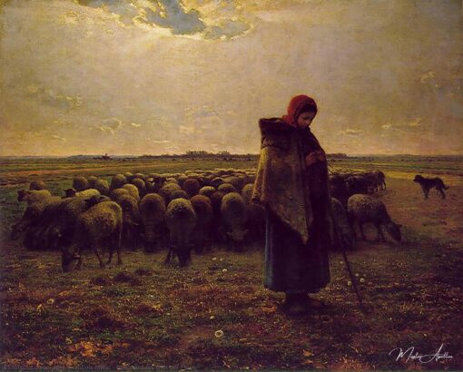 Bergère con il suo gregge – Jean-François Millet Jean-François Millet 2025-05-02 2