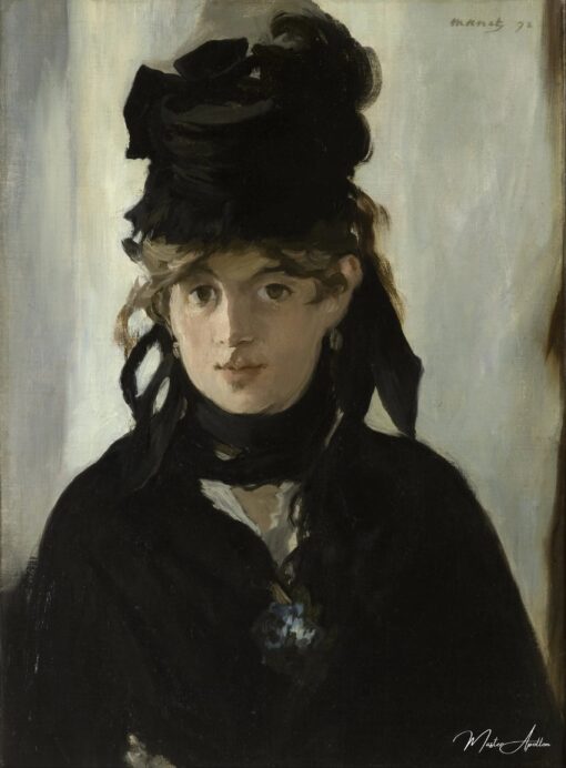 Berthe Morisot con un mazzo di violette – Edouard Manet Édouard Manet 2025-05-04