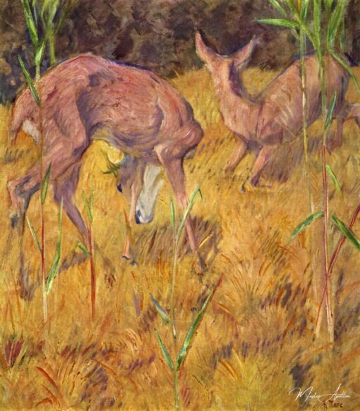 Bicche nei canneti – Franz Marc Franz Marc 2025-05-04