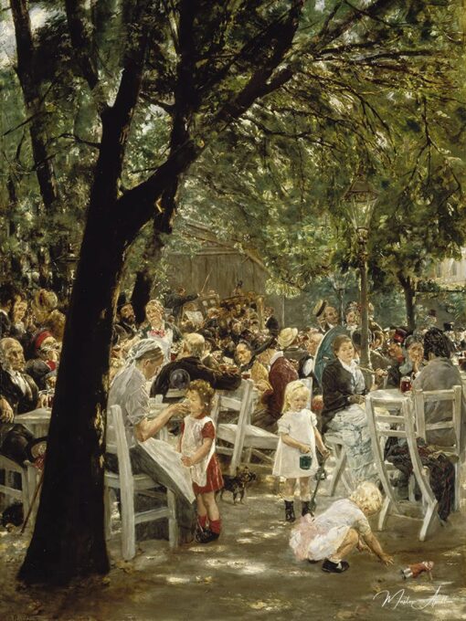 Biergarten di Monaco 1883/84 – Max Liebermann Max Liebermann 2025-05-04