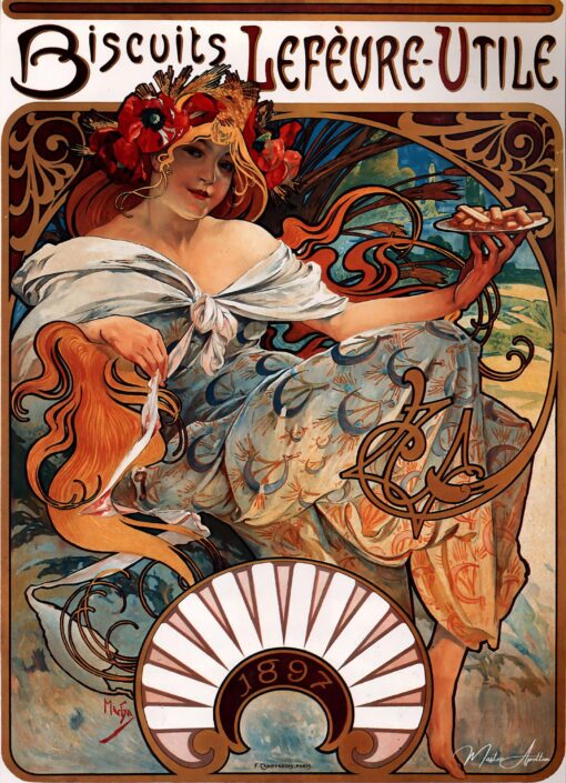 Biscotti Lefèvre-Utile – Mucha Alphonse Mucha 2025-05-04