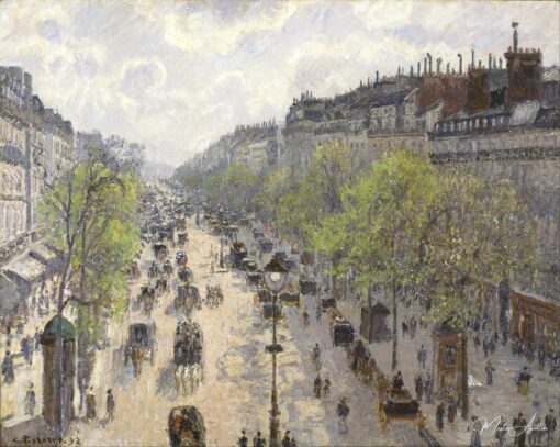 Boulevard Montmartre, matinée di primavera – Camille Pissarro Camille Pissarro 2025-05-07