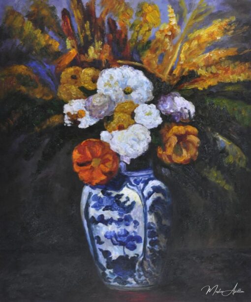 Bouquet di dahlie nel vaso di porcellana – Paul Cézanne Paul Cézanne 2025-05-07
