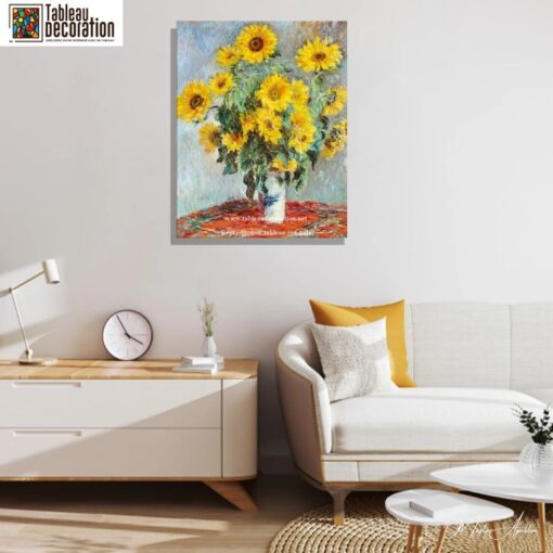 Bouquet di girasoli – Claude Monet quadro floreale Claude Monet 2025-04-27 6