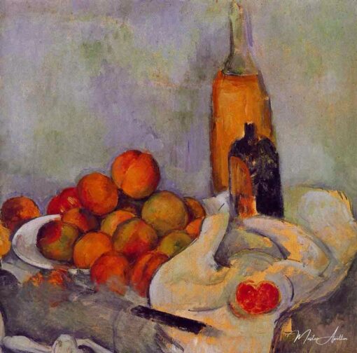 Bottiglie e pesche – Paul Cézanne Paul Cézanne 2025-05-07
