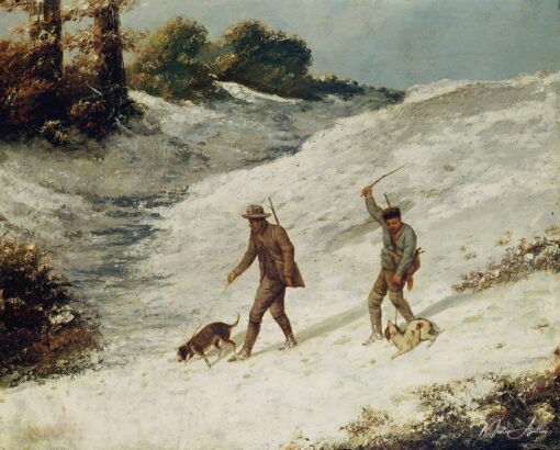 Bracconieri nella neve – Gustave Courbet Gustave Courbet 2025-05-08