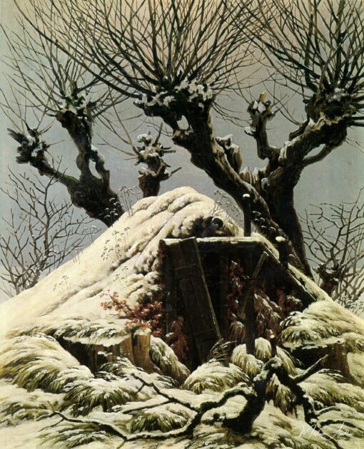 Capanna sotto la neve – Caspar David Friedrich Caspar David Friedrich 2025-06-02