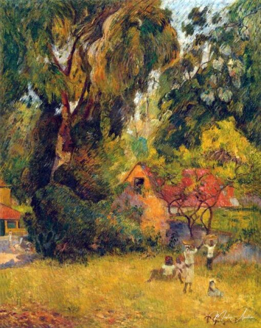 Capanne sotto gli alberi – Paul Gauguin Paul Gauguin 2025-05-19