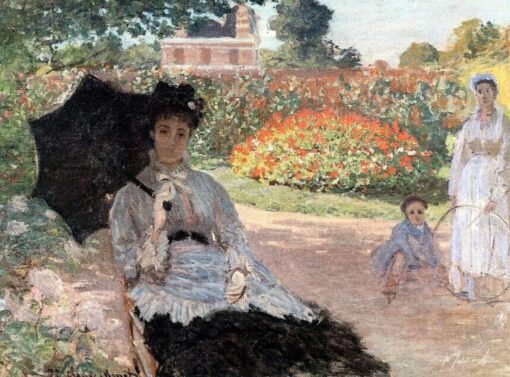 Camille nel giardino con Jean – Claude Monet Claude Monet 2025-05-16