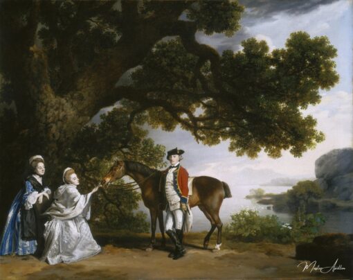 Capitano Samuel Sharpe Pocklington con sua moglie, Pleasance, e forse sua sorella, Frances – George Stubbs George Stubbs 2025-05-20