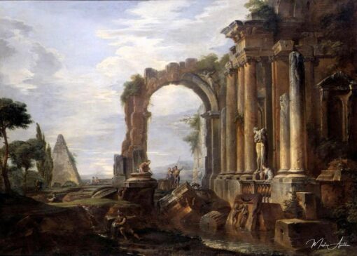 Capriccio di rovine classiche, 1730 – Giovanni Paolo Panini Giovanni Paolo Panini 2025-06-01