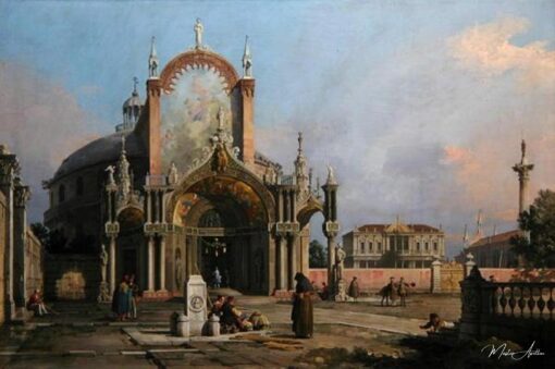 Capriccio di una chiesa, verso il 1750 (olio su tela) – Giovanni Antonio Canal Giovanni Antonio Canal 2025-06-01