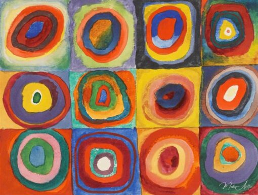 Carré e cerchi concentrici – Vassily Kandinsky Vassily Kandinsky 2025-05-20
