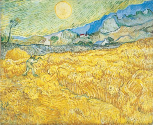 Campo di grano con un mietitore – Van Gogh Vincent Van Gogh 2025-05-01 2