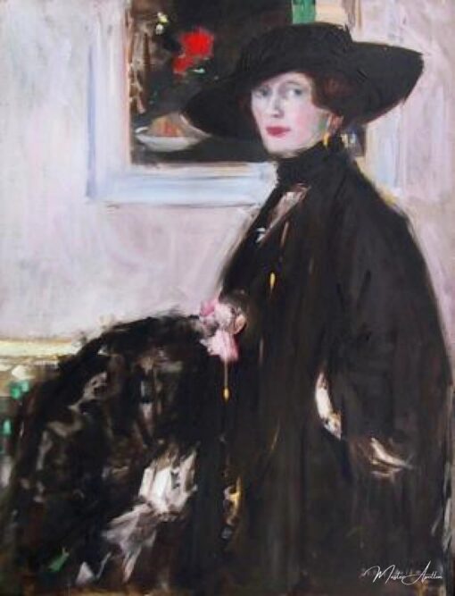Cappello nero, Mlle Don Wauchope – Francis Cadell Francis Cadell 2025-05-01