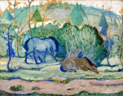 Cavalli al pascolo – Franz Marc Franz Marc 2025-05-18