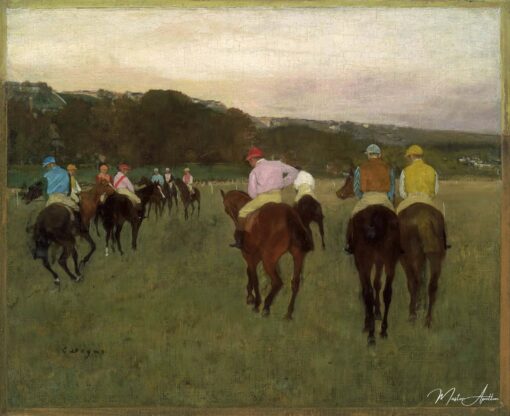 Cavalli da corsa a Longchamp – Edgar Degas Edgar Degas 2025-05-16