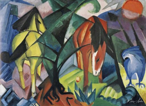 Cavalli e aquila – Franz Marc Franz Marc 2025-05-18