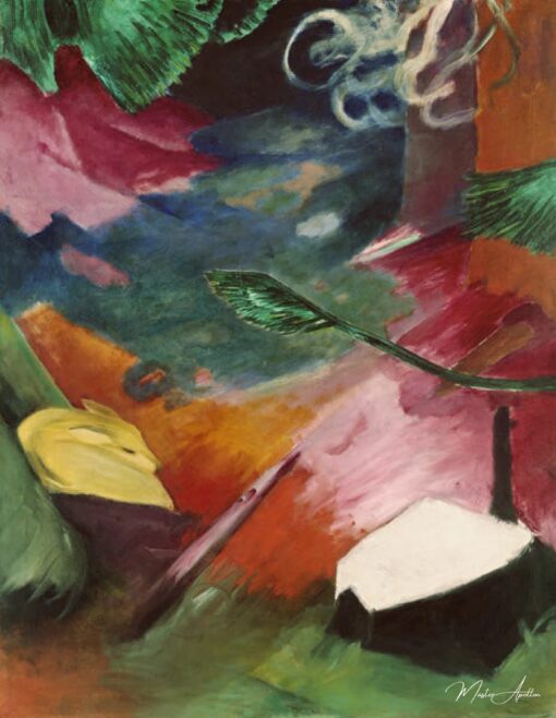 Chevreuil nella foresta I – Franz Marc Franz Marc 2025-05-18