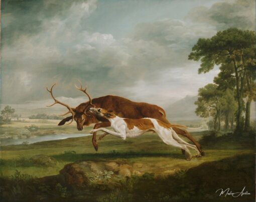 Cane che corre su un cervo – George Stubbs George Stubbs 2025-05-20