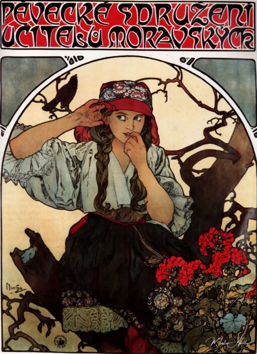 Coro degli insegnanti della Moravia – Mucha Alphonse Mucha 2025-05-16