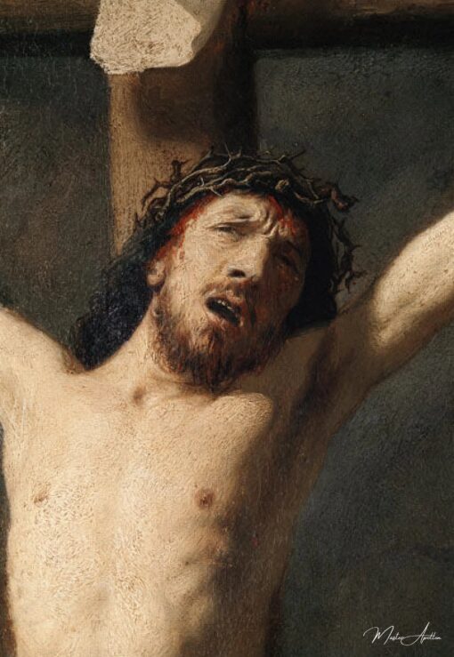 Cristo in croce, dettaglio della testa – Rembrandt van Rijn Rembrandt van Rijn 2025-05-19
