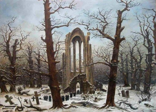 Cimitero del monastero nella neve – Caspar David Friedrich Caspar David Friedrich 2025-06-02