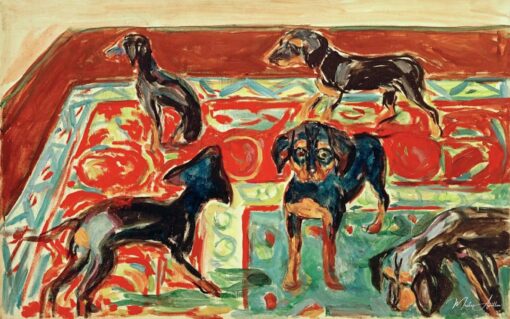 Cinque cuccioli sul tappeto – Edvard Munch Edvard Munch 2025-05-16