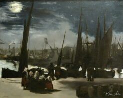 Chiaro di luna sul porto di Boulogne – Edouard Manet Édouard Manet 2025-05-19