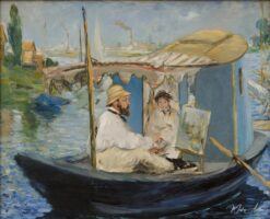 Claude Monet che dipinge nel suo atelier – Edouard Manet Édouard Manet 2025-05-19