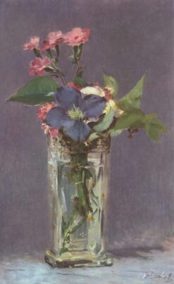 Clematis in un vaso di cristallo – Edouard Manet Édouard Manet 2025-05-19