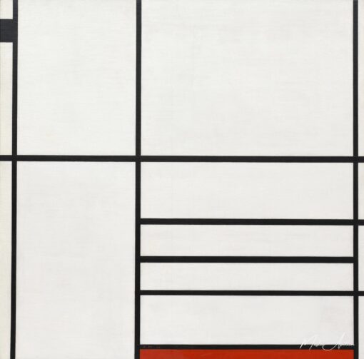Composizione in bianco, nero e rosso – Mondrian Piet Mondrian 2025-05-09 2