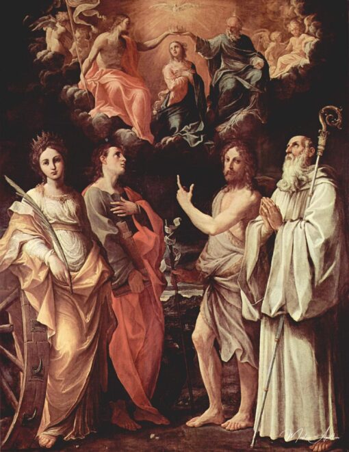 Coronazione della Vergine e dei quattro santi – Guido Reni Guido Reni 2025-05-19