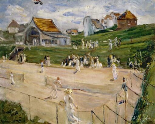 Campo da tennis con giocatori a Noordwijk – Max Liebermann Max Liebermann 2025-05-19