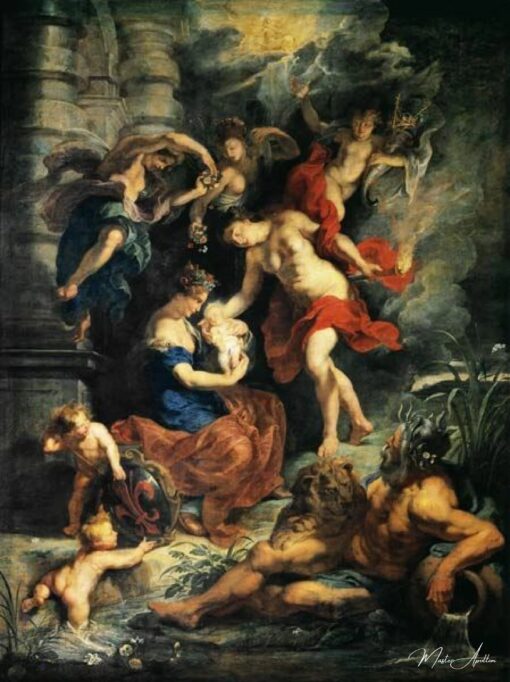 Ciclo dei Medici: La nascita di Maria de’ Medici – Peter Paul Rubens Peter Paul Rubens 2025-05-09 2