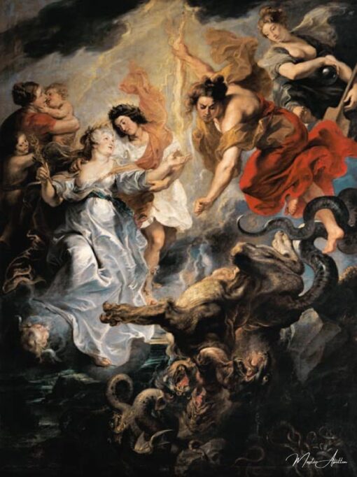 Ciclo dei Medici: La riconciliazione della regina con il loro figlio – Peter Paul Rubens Peter Paul Rubens 2025-05-16