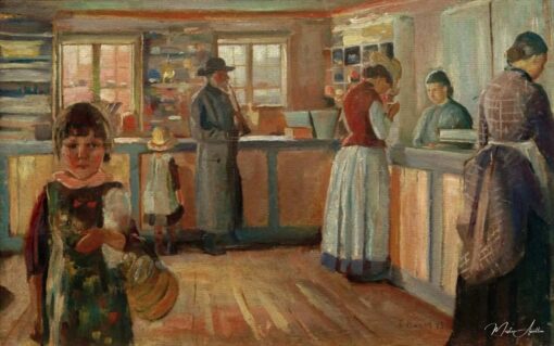 Nella bottega del villaggio di Vrengen – Edvard Munch Edvard Munch 2025-05-29