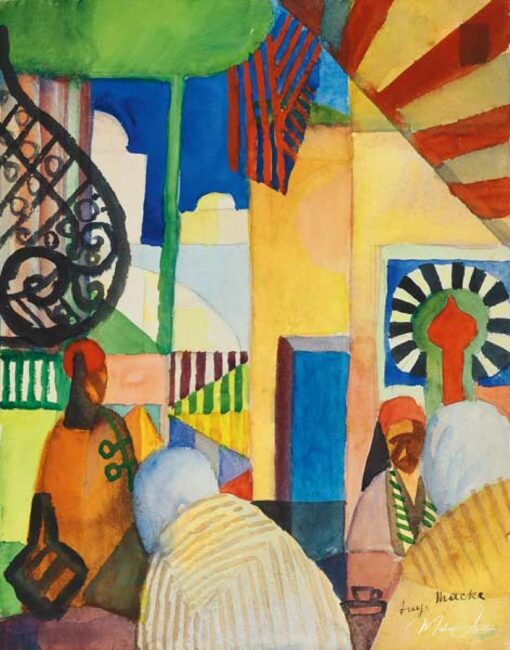 Nel bazar – August Macke August Macke 2025-05-11