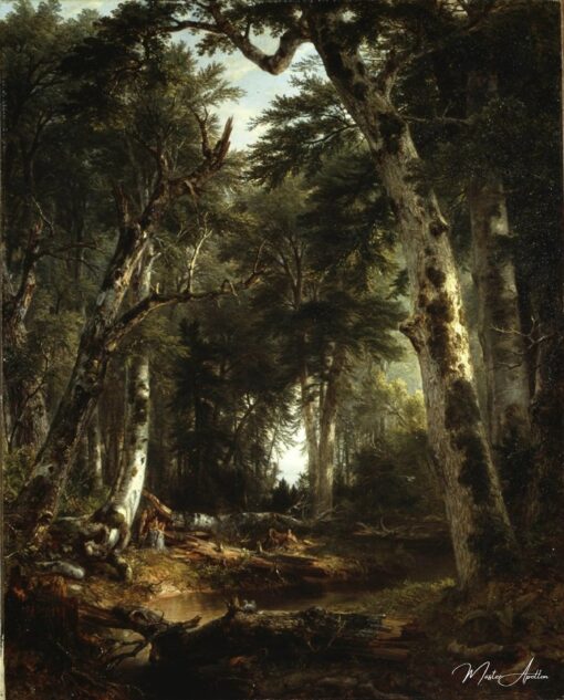 Nei boschi, 1855 – Asher Brown Durand Asher Brown Durand 2025-05-29