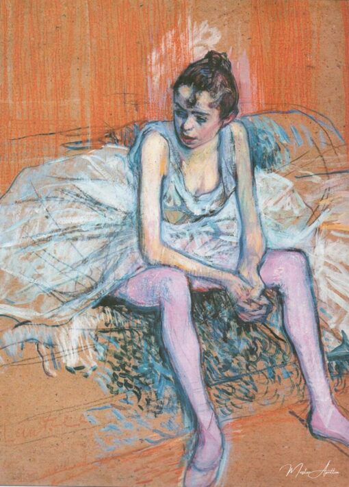 Danzatore seduto – Toulouse Lautrec Henri de Toulouse-Lautrec 2025-05-16