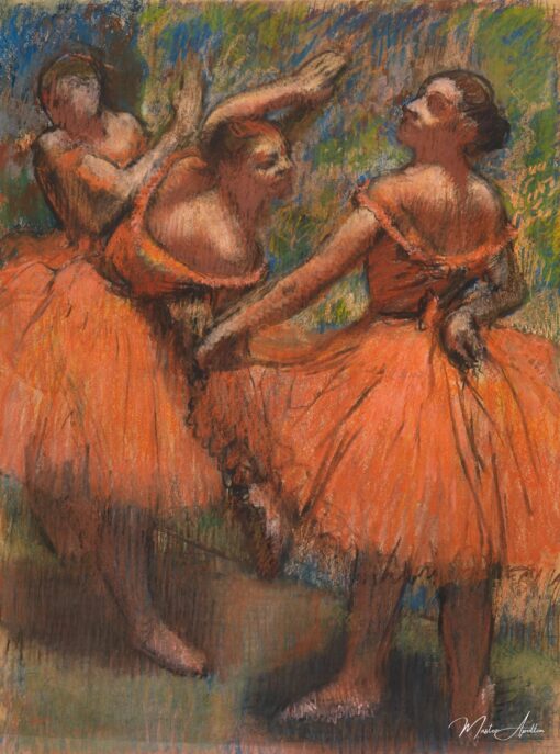 Danzatrici in rosso – Edgar Degas Edgar Degas 2025-05-16