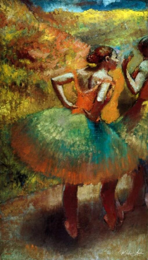 Danzatrici con gonne verdi – Edgar Degas Edgar Degas 2025-05-16
