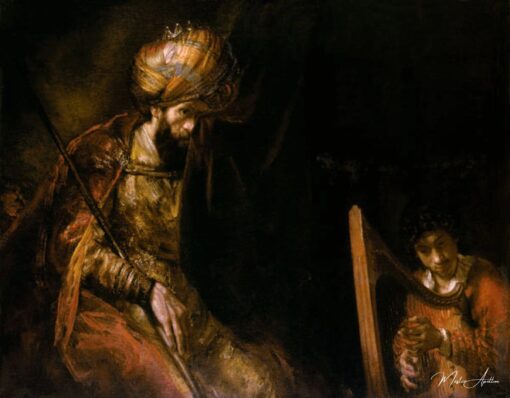 David suona l’arpa davanti a Saul – Rembrandt van Rijn Rembrandt van Rijn 2025-05-19