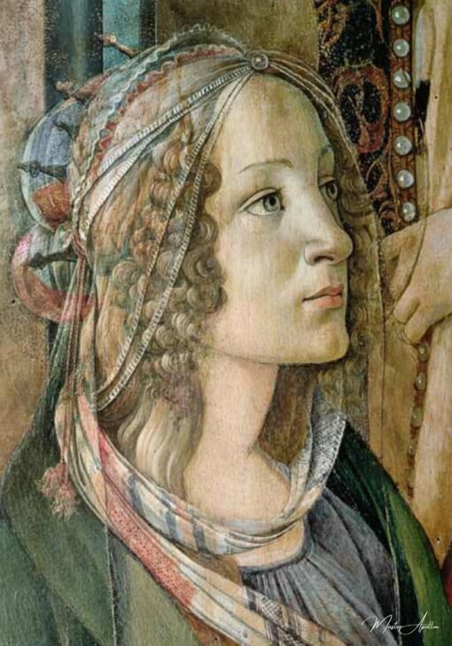 Dettaglio di Santa Caterina del trittico di San Barnaba – Sandro Botticelli Sandro Botticelli 2025-05-19